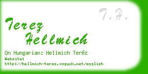 terez hellmich business card